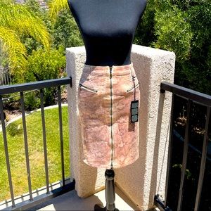 NWT Guess snakeskin print skirt